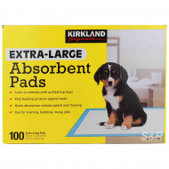 Kirkland Signature Extra-Large Absorbent Pads 100pcs 